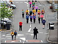 Colourful runners, Mountfield 5K