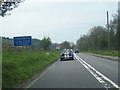 A472 at Monkswood village boundary