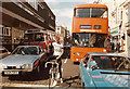 Robert Millar stops the traffic on Renfield Street