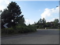 Roundabout on Seven Meadows Road, Stratford on Avon