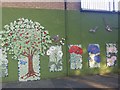 Mural on Ham village green