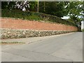 Manor House wall, Nottingham Road