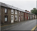 Houses on the east side of Sir Ivors Road, Pontllanfraith