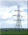 Pylons near Prieston Farm