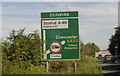 A46 Sign, Dunkirk, nr Hawkesbury Upton, Gloucestershire 2012
