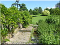 Dam across the Robin Brook in Marks Hall Park