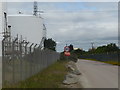 Road leading to Aggregate Industries siding and yard