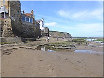 NZ9504 : Foreshore at Robin Hood's Bay by Oliver Dixon