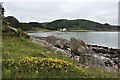 Gruinard House across the bay