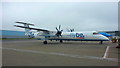 SU4416 : Flybe G-JECK at Parking Position 4, Southampton Airport by Richard Cooke