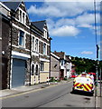 North along Church Place, Bargoed