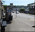 Bus & coach stop, Station Road, East Looe