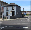 Grade II listed number 174 Commercial Road, Newport