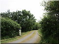 Entrance to Wolds Farm on Narrow Lane