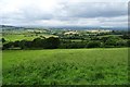 View west over Monmouthshire