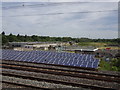 View from a Rugby-Crewe train - Atherstone Sewage Works