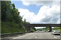 Heol Hir road bridge over M4 on the edge of Cardiff