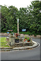 NU2410 : War memorial, Alnmouth by Jim Osley