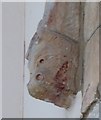 SO8729 : Deerhurst - St Mary's - Interior - Animal head corbel on arch by Rob Farrow