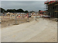 Houses under construction, Millyard Road