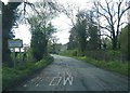 Lane at Grafton village boundary