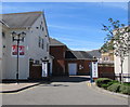 Castle Court North Service Yard entrance, Caerphilly