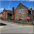 Church Street side of Saint Gwladys Bargoed School, Bargoed