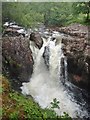 NN1468 : Waterfall at Achriabhach by Roger Cornfoot