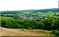 Uley Village from Uley Bury, Gloucestershire 2014