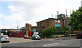 Garston bus garage - north-east elevation