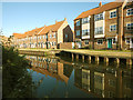 Housing next to Beverley Beck