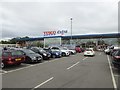 Tesco Extra store and car park