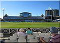 Trent Bridge: the view from the Pavilion