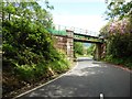 Railway bridge on the A814