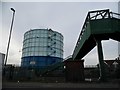 Gas holder on Bridge Road, Littlehampton