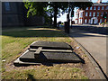 St John the Baptist, Wakefield - grave of Revd Frank Stooke