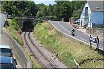ST0743 : Railway track between Swain St. and South Road by John C