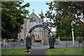 James Young Simpson memorial arch, Bathgate