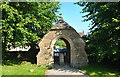 Lychgate, St Michael & All Angels Church, Kington St Michael, Wiltshire 2015