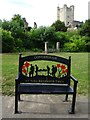 SK5198 : Seat in Coronation Park, Conisbrough by Philip Halling