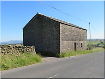 SD7655 : Roadside barn on the B6478 by John S Turner