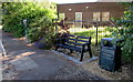 John Deakin memorial bench, Chepstow Road, Raglan