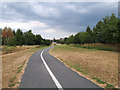 Wykebeck Way cycle route at Halton Moor