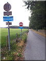 Access road to Eccup Reservoir