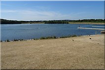 SE3217 : Lake at Pugneys Country Park by Philip Halling