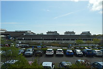 TQ8012 : Hospital and car park by N Chadwick