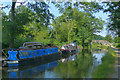 SO3106 : Two narrowboats,  Monmouthshire & Brecon Canal by Robin Drayton
