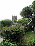 SW5140 : St Ives Church From Hepworth Museum Garden by Roy Hughes