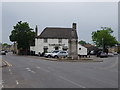 War Memorial and Chequers Inn, Cottenham