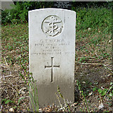 SE3337 : CWGC memorial in St John's churchyard, Roundhay - Hughes by Stephen Craven